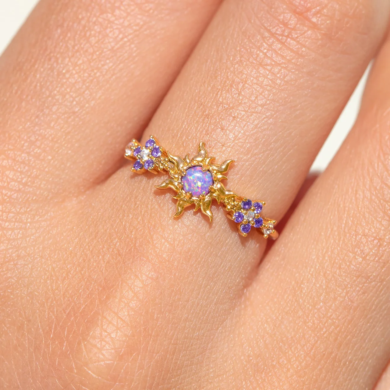 Disney Tangled Corona''s Crest Sun Ring - Image 2