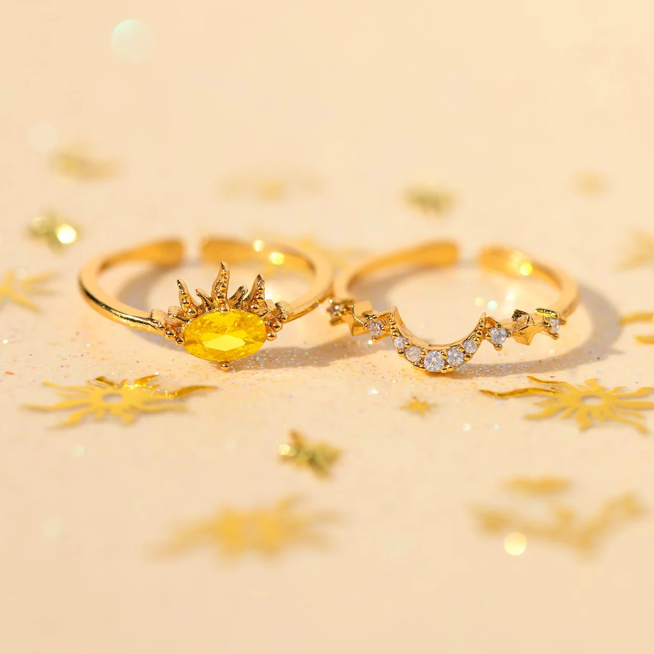 Eclipse Adjustable Ring Set - Image 4