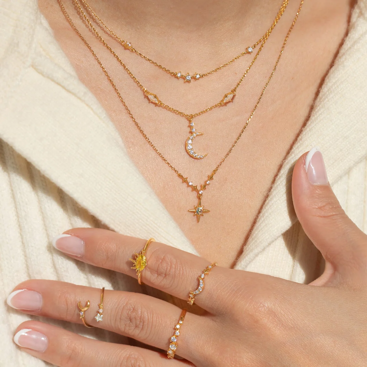 Eclipse Adjustable Ring Set - Image 5