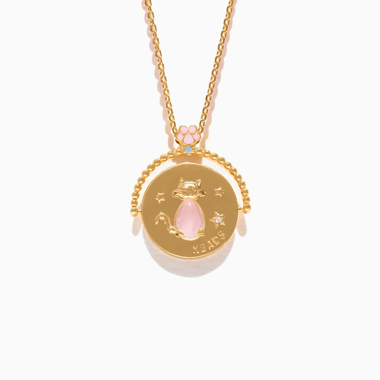 Let''s Flip A Coin Necklace