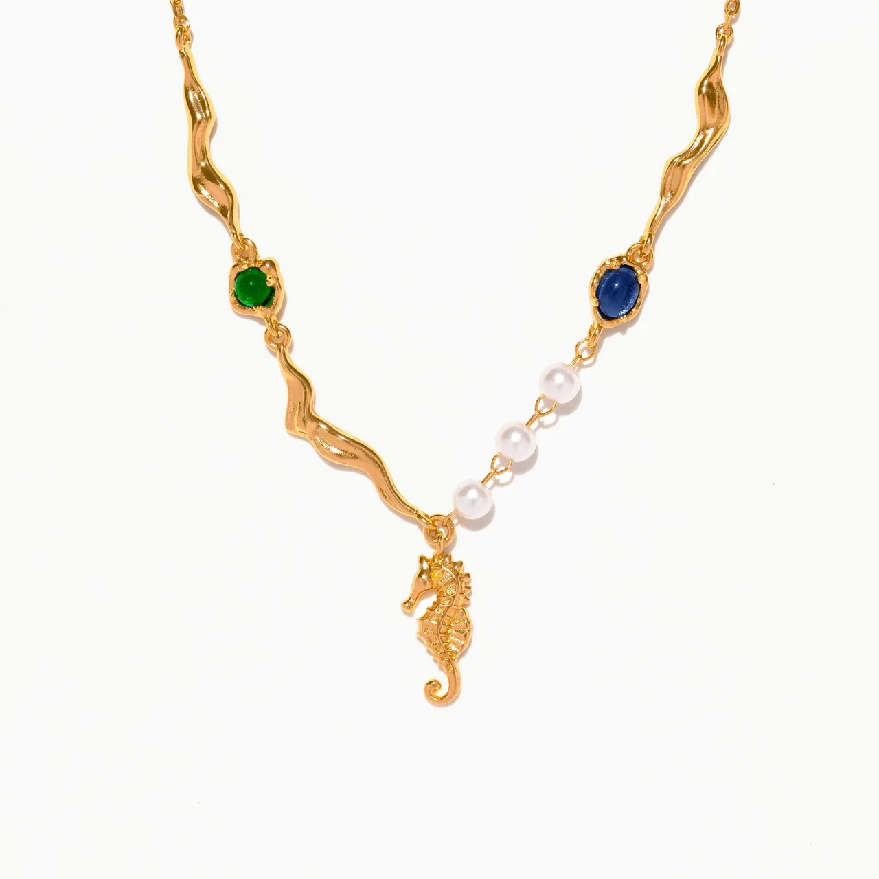 Seahorse Shore Necklace